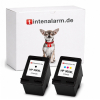  2 XL Druckerpatronen von tintenalarm.de ersetzt HP 300XL, CC641EE und CC644EE (1x schwarz, 1x color) 